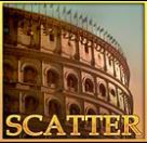 Scatter symbol z hracího automatu Gladiator Jackpot 