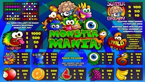 Herní casino automat Monster Mania