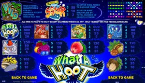 Online casino automat What a Hoot zdarma 
