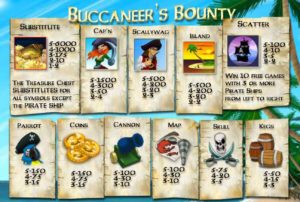 Herní casino automat Buccaneer's Bounty