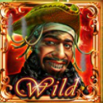 Wild symbol ze hry casino automatu Pirates Treasures