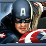 Captain America online automat - wild symbol 
