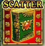 Scatter symbol z herního automatu Book of Maya online 