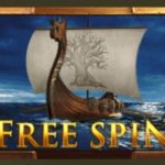 Symbol volných spinů ze hry automatu Vikings Go Wild online 