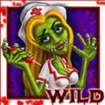 Wild symbol ze hry automatu Zombie Slot Mania online 