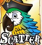 Symbol scatter z herního automat Jolly Roger 