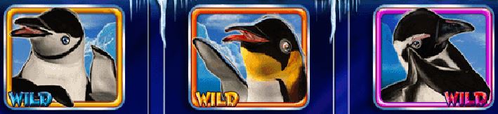 Symboly wild - online automat Lucky 3 Penguins