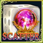Scatter symbol z online automatu Dice of Magic 