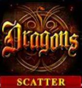 Online hrací automat Dragons - scatter symbol