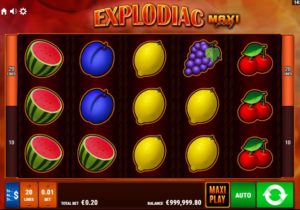 Video casino automat Explodiac online 