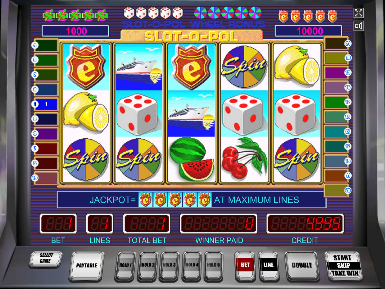 Automat Slot-O-Pol online zdarma - Hraj 4000+ automatů zdarma!