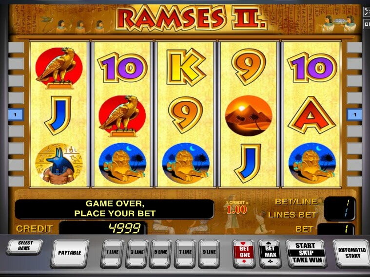 Ramses 2 Игровой Автомат