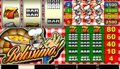 Hrací casino automat Belissimo online